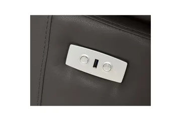 Hjørnesofa 3-seter Rayland Brun, PU, Venstre Elektrisk Recliner - Brun, PU, Venstre Elektrisk Recliner - Møbler - Sofaer - Reclinersofaer