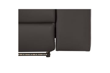 Hjørnesofa 3-seter Rayland Brun, PU, Venstre Manuell Recliner - Brun, PU, Venstre Manuell Recliner - Møbler - Sofaer - Reclinersofaer