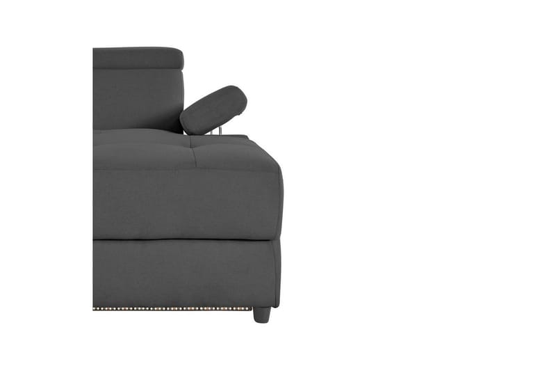 Hjørnesofa 3-seter Rayland Grå, Sunday Stoff, Høyre Elektrisk Recliner - Grå, Sunday Stoff, Høyre Elektrisk Recliner - Møbler - Sofaer - Reclinersofaer