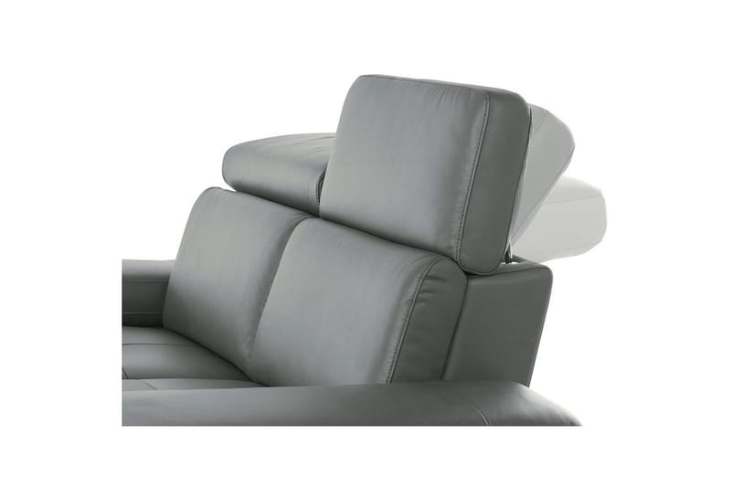 Hjørnesofa 3-seter Rayland Grå, PU, Venstre Manuell Recliner - Grå, PU, Venstre Manuell Recliner - Møbler - Sofaer - Reclinersofaer