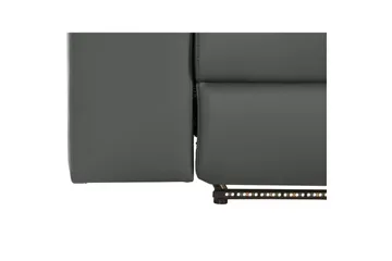 Hjørnesofa 3-seter Rayland Grå, PU, Høyre Manuell Recliner - Grå, PU, Høyre Manuell Recliner - Møbler - Sofaer - Reclinersofaer