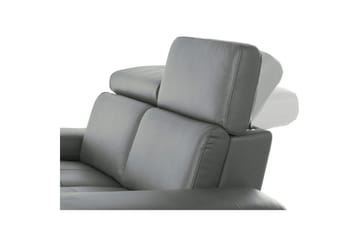 Hjørnesofa 3-seter Rayland Grå, PU, Venstre Elektrisk Recliner - Grå, PU, Venstre Elektrisk Recliner - Møbler - Sofaer - Reclinersofaer