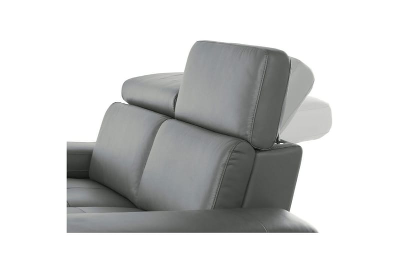 Hjørnesofa 3-seter Rayland Grå, PU, Venstre Elektrisk Recliner - Grå, PU, Venstre Elektrisk Recliner - Møbler - Sofaer - Reclinersofaer