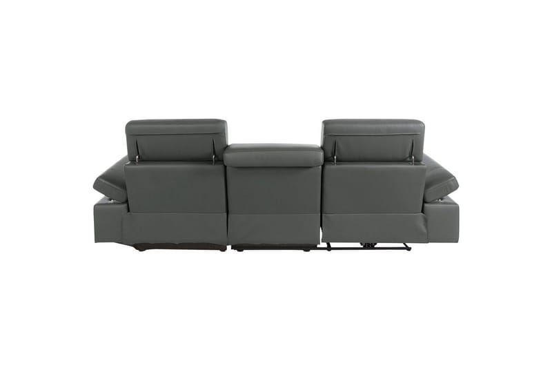 Hjørnesofa 3-seter Rayland Grå, PU, Høyre Manuell Recliner - Grå, PU, Høyre Manuell Recliner - Møbler - Sofaer - Reclinersofaer