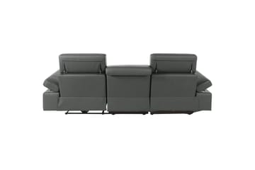 Hjørnesofa 3-seter Rayland Grå, PU, Venstre Manuell Recliner - Grå, PU, Venstre Manuell Recliner - Møbler - Sofaer - Reclinersofaer