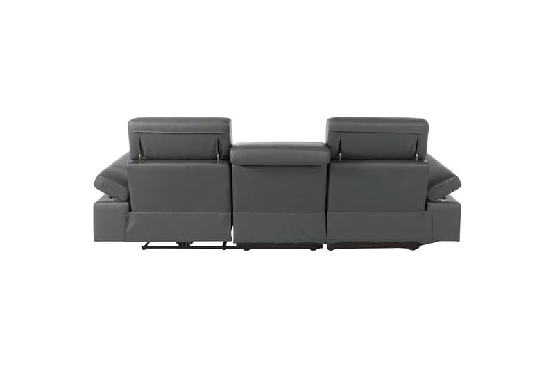 Hjørnesofa 3-seter Rayland Grå, PU, Venstre Elektrisk Recliner - Grå, PU, Venstre Elektrisk Recliner - Møbler - Sofaer - Reclinersofaer