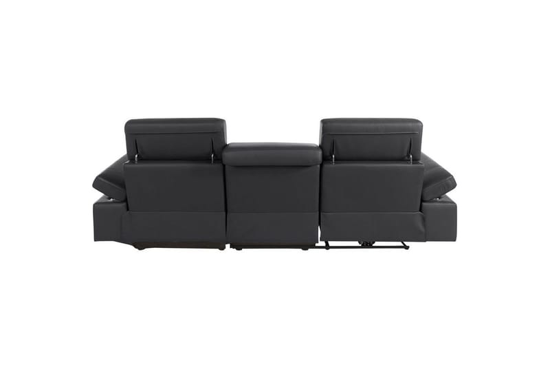 Hjørnesofa 3-seter Rayland Svart, PU, Høyre Elektrisk Recliner - Svart, PU, Høyre Elektrisk Recliner - Møbler - Sofaer - Reclinersofaer