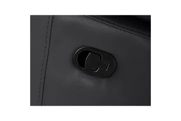 Hjørnesofa 3-seter Rayland Svart, PU, Venstre Manuell Recliner - Svart, PU, Venstre Manuell Recliner - Møbler - Sofaer - Reclinersofaer