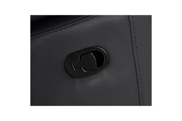 Hjørnesofa 3-seter Rayland Svart, PU, Høyre Manuell Recliner - Svart, PU, Høyre Manuell Recliner - Møbler - Sofaer - Reclinersofaer