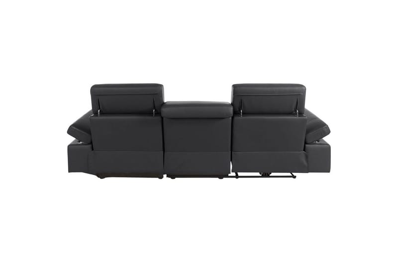 Hjørnesofa 3-seter Rayland Svart, PU, Høyre Manuell Recliner - Svart, PU, Høyre Manuell Recliner - Møbler - Sofaer - Reclinersofaer