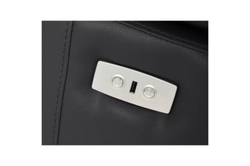 Hjørnesofa 3-seter Rayland Svart, PU, Venstre Elektrisk Recliner - Svart, PU, Venstre Elektrisk Recliner - Møbler - Sofaer - Reclinersofaer