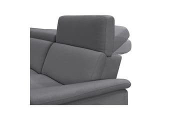 Hjørnesofa 3-seter Pareli Antrasitt, Sunday Stoff, Venstre Manuell Recliner - Antrasitt, Sunday Stoff, Venstre Manuell Recliner - Møbler - Sofaer - Reclinersofaer