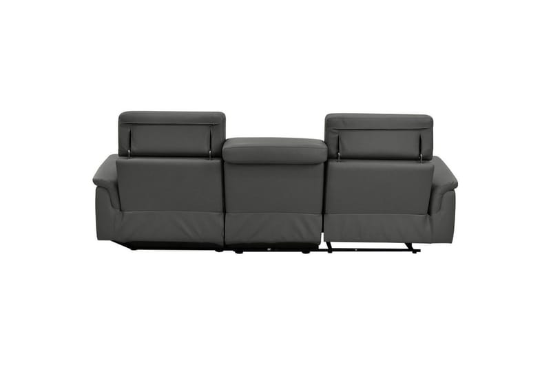 Hjørnesofa 3-seter Pareli Svart, PU, Høyre Elektrisk Recliner - Svart, PU, Høyre Elektrisk Recliner - Møbler - Sofaer - Reclinersofaer