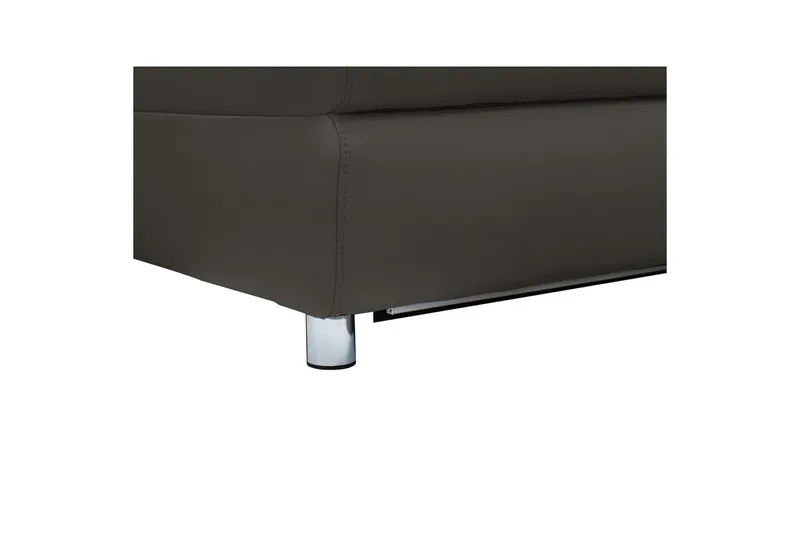 Hjørnesofa 3-seter Pareli Brun, Lær/PU, Venstre Manuell Recliner - Brun, Lær/PU, Venstre Manuell Recliner - Møbler - Sofaer - Reclinersofaer