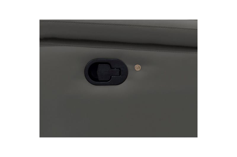 Hjørnesofa 3-seter Pareli Grå, Lær/PU, Venstre Manuell Recliner - Grå, Lær/PU, Venstre Manuell Recliner - Møbler - Sofaer - Reclinersofaer