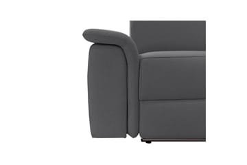 Hjørnesofa 3-seter Pareli Antrasitt, Sunday Stoff, Høyre Manuell Recliner - Antrasitt, Sunday Stoff, Høyre Manuell Recliner - Møbler - Sofaer - Reclinersofaer