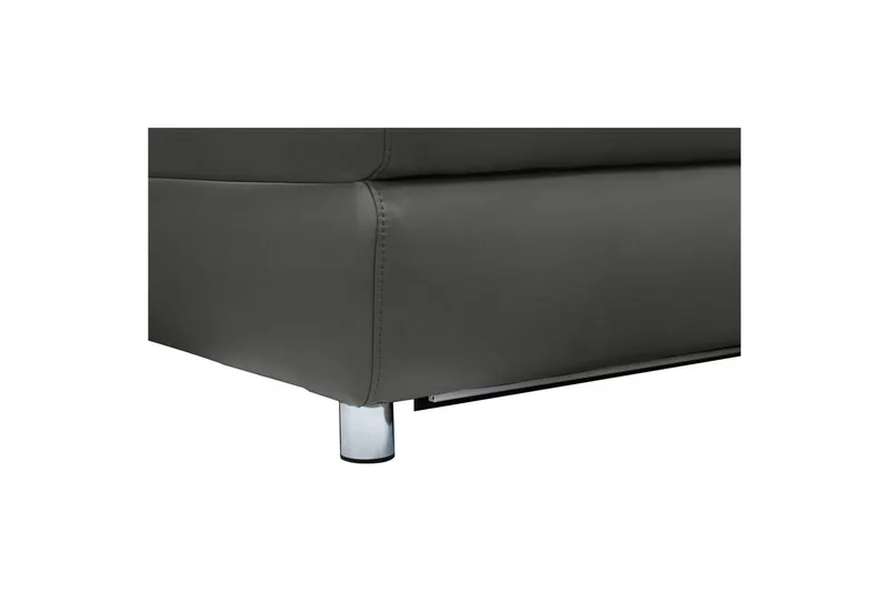 Hjørnesofa 3-seter Pareli Svart, PU, Venstre Elektrisk Recliner - Svart, PU, Venstre Elektrisk Recliner - Møbler - Sofaer - Reclinersofaer