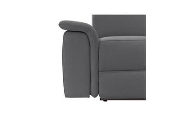 Hjørnesofa 3-seter Pareli Antrasitt, Sunday Stoff, Høyre Elektrisk Recliner - Antrasitt, Sunday Stoff, Høyre Elektrisk Recliner - Møbler - Sofaer - Reclinersofaer