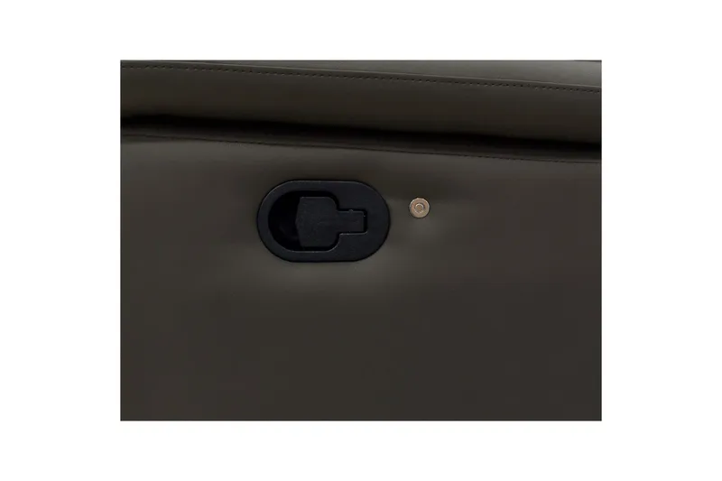 Hjørnesofa 3-seter Pareli Brun, Lær/PU, Venstre Manuell Recliner - Brun, Lær/PU, Venstre Manuell Recliner - Møbler - Sofaer - Reclinersofaer