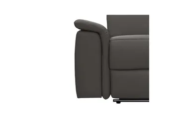 Hjørnesofa 3-seter Pareli Brun, PU, Høyre Elektrisk Recliner - Brun, PU, Høyre Elektrisk Recliner - Møbler - Sofaer - Reclinersofaer