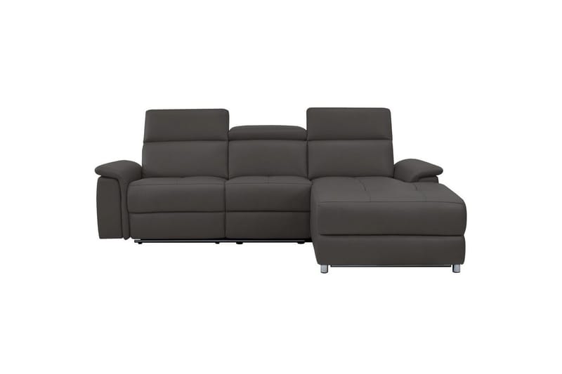 Hjørnesofa 3-seter Pareli Brun, PU, Høyre Elektrisk Recliner - Brun, PU, Høyre Elektrisk Recliner - Møbler - Sofaer - Reclinersofaer