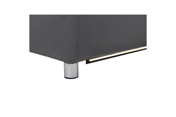 Hjørnesofa 3-seter Pareli Antrasitt, Sunday Stoff, Høyre Manuell Recliner - Antrasitt, Sunday Stoff, Høyre Manuell Recliner - Møbler - Sofaer - Reclinersofaer