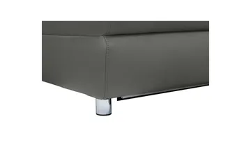 Hjørnesofa 3-seter Pareli Grå, Lær/PU, Venstre Manuell Recliner - Grå, Lær/PU, Venstre Manuell Recliner - Møbler - Sofaer - Reclinersofaer