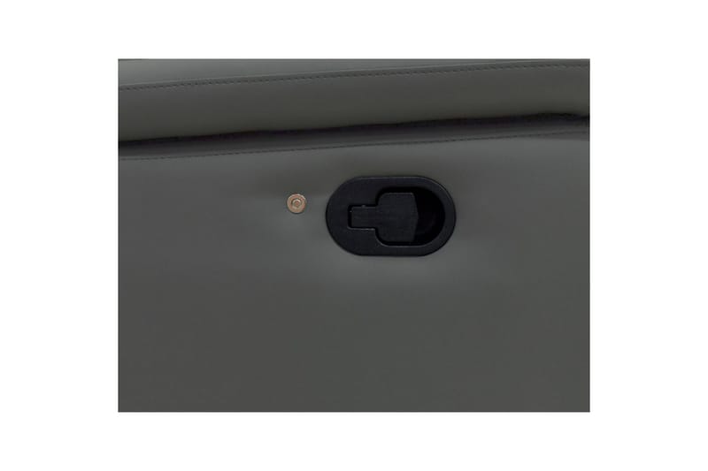 Hjørnesofa 3-seter Pareli Grå, PU, Høyre Manuell Recliner - Grå, PU, Høyre Manuell Recliner - Møbler - Sofaer - Reclinersofaer