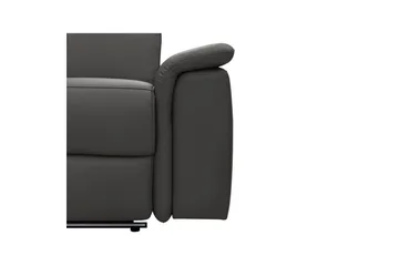 Hjørnesofa 3-seter Pareli Brun, PU, Venstre Elektrisk Recliner - Brun, PU, Venstre Elektrisk Recliner - Møbler - Sofaer - Reclinersofaer