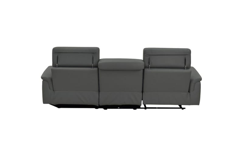 Hjørnesofa 3-seter Pareli Grå, PU, Høyre Manuell Recliner - Grå, PU, Høyre Manuell Recliner - Møbler - Sofaer - Reclinersofaer