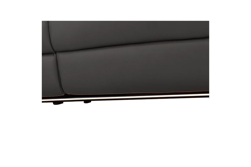 Hjørnesofa 3-seter Pareli Brun, PU, Venstre Elektrisk Recliner - Brun, PU, Venstre Elektrisk Recliner - Møbler - Sofaer - Reclinersofaer