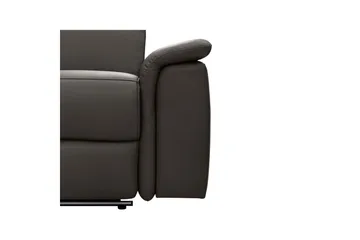 Hjørnesofa 3-seter Pareli Brun, Lær/PU, Venstre Elektrisk Recliner - Brun, Lær/PU, Venstre Elektrisk Recliner - Møbler - Sofaer - Reclinersofaer