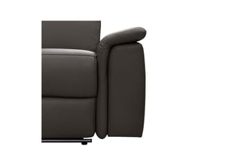 Hjørnesofa 3-seter Pareli Brun, Lær/PU, Venstre Elektrisk Recliner - Brun, Lær/PU, Venstre Elektrisk Recliner - Møbler - Sofaer - Reclinersofaer