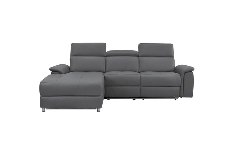 Hjørnesofa 3-seter Pareli Antrasitt, Sunday Stoff, Venstre Manuell Recliner - Antrasitt, Sunday Stoff, Venstre Manuell Recliner - Møbler - Sofaer - Reclinersofaer