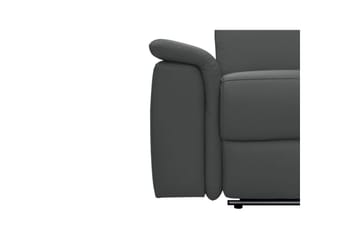Hjørnesofa 3-seter Pareli Grå, PU, Høyre Elektrisk Recliner - Grå, PU, Høyre Elektrisk Recliner - Møbler - Sofaer - Reclinersofaer