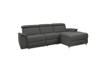 Svart, PU, Høyre Elektrisk Recliner