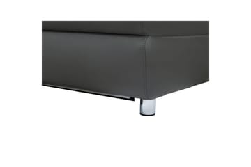 Hjørnesofa 3-seter Pareli Grå, PU, Høyre Manuell Recliner - Grå, PU, Høyre Manuell Recliner - Møbler - Sofaer - Reclinersofaer
