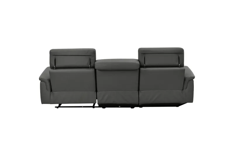 Hjørnesofa 3-seter Pareli Svart, PU, Venstre Elektrisk Recliner - Svart, PU, Venstre Elektrisk Recliner - Møbler - Sofaer - Reclinersofaer