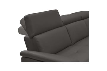 Hjørnesofa 3-seter Pareli Brun, PU, Høyre Elektrisk Recliner - Brun, PU, Høyre Elektrisk Recliner - Møbler - Sofaer - Reclinersofaer