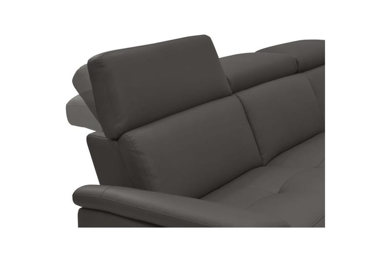 Hjørnesofa 3-seter Pareli Brun, PU, Høyre Elektrisk Recliner - Brun, PU, Høyre Elektrisk Recliner - Møbler - Sofaer - Reclinersofaer