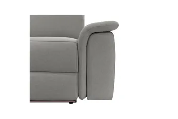 Hjørnesofa 3-seter Pareli Grå, Sunday Stoff, Venstre Manuell Recliner - Grå, Sunday Stoff, Venstre Manuell Recliner - Møbler - Sofaer - Reclinersofaer