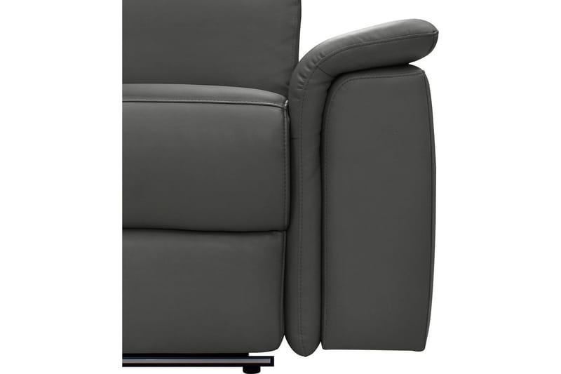 Hjørnesofa 3-seter Pareli Svart, PU, Venstre Elektrisk Recliner - Svart, PU, Venstre Elektrisk Recliner - Møbler - Sofaer - Reclinersofaer