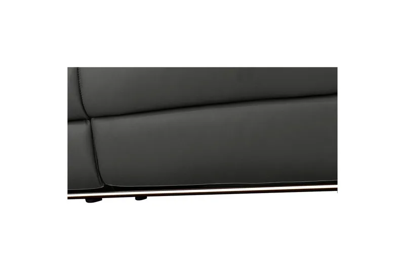 Hjørnesofa 3-seter Pareli Svart, PU, Venstre Elektrisk Recliner - Svart, PU, Venstre Elektrisk Recliner - Møbler - Sofaer - Reclinersofaer