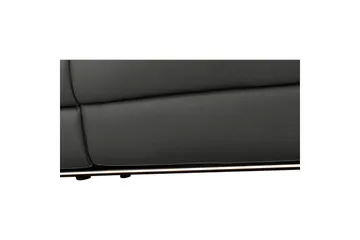 Hjørnesofa 3-seter Pareli Svart, PU, Venstre Elektrisk Recliner - Svart, PU, Venstre Elektrisk Recliner - Møbler - Sofaer - Reclinersofaer