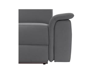 Hjørnesofa 3-seter Pareli Grå, Sandfarget stoff, Venstre Elektrisk Recliner - Grå, Sandfarget stoff, Venstre Elektrisk Recliner - Møbler - Sofaer - Reclinersofaer