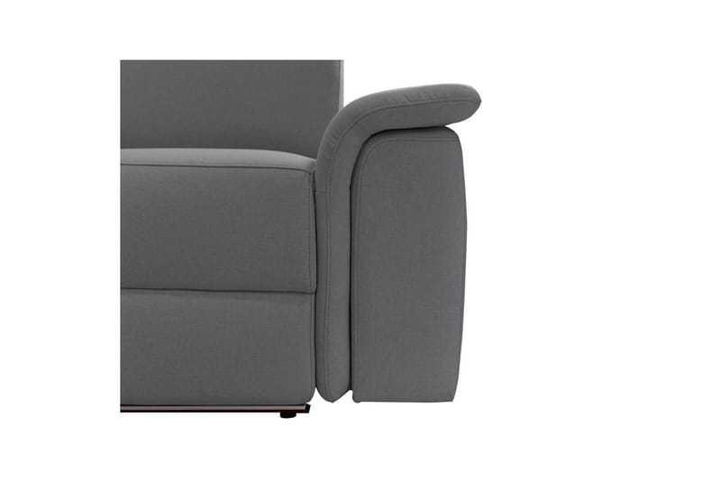 Hjørnesofa 3-seter Pareli Grå, Sandfarget stoff, Venstre Elektrisk Recliner - Grå, Sandfarget stoff, Venstre Elektrisk Recliner - Møbler - Sofaer - Reclinersofaer