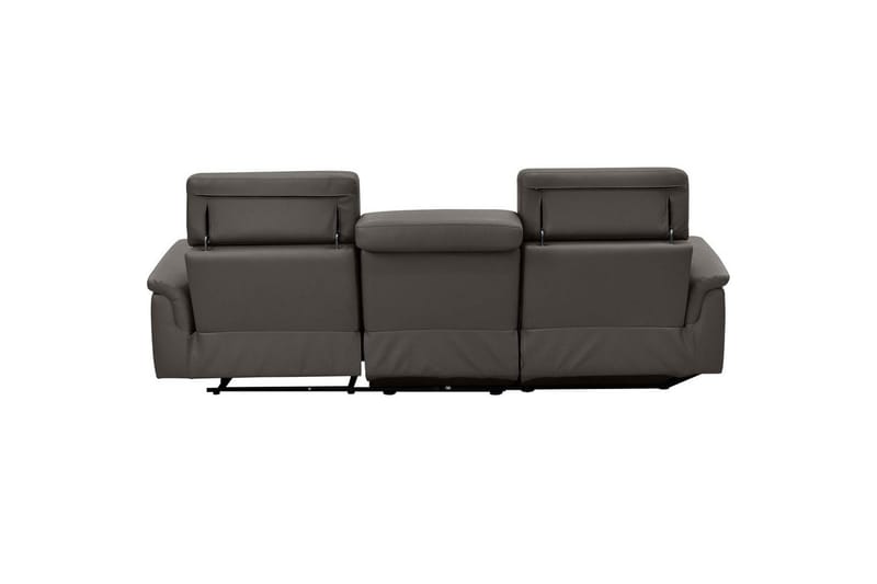 Hjørnesofa 3-seter Pareli Brun, Lær/PU, Venstre Elektrisk Recliner - Brun, Lær/PU, Venstre Elektrisk Recliner - Møbler - Sofaer - Reclinersofaer