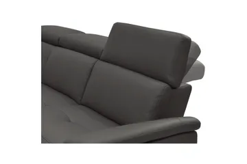 Hjørnesofa 3-seter Pareli Brun, PU, Venstre Elektrisk Recliner - Brun, PU, Venstre Elektrisk Recliner - Møbler - Sofaer - Reclinersofaer