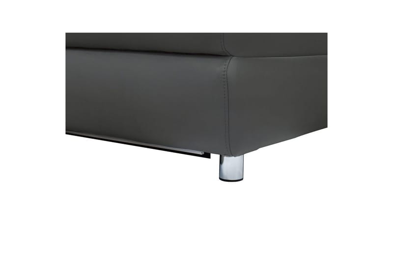 Hjørnesofa 3-seter Pareli Grå, PU, Høyre Manuell Recliner - Grå, PU, Høyre Manuell Recliner - Møbler - Sofaer - Reclinersofaer