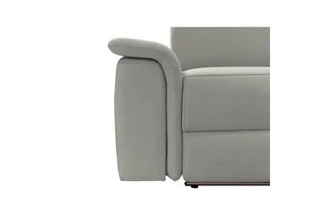 Hjørnesofa 3-seter Pareli Grå, Sunday Stoff, Høyre Elektrisk Recliner - Grå, Sunday Stoff, Høyre Elektrisk Recliner - Møbler - Sofaer - Reclinersofaer
